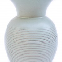 Pistacjowy wazon, ceramika szkliwiona, Niemcy